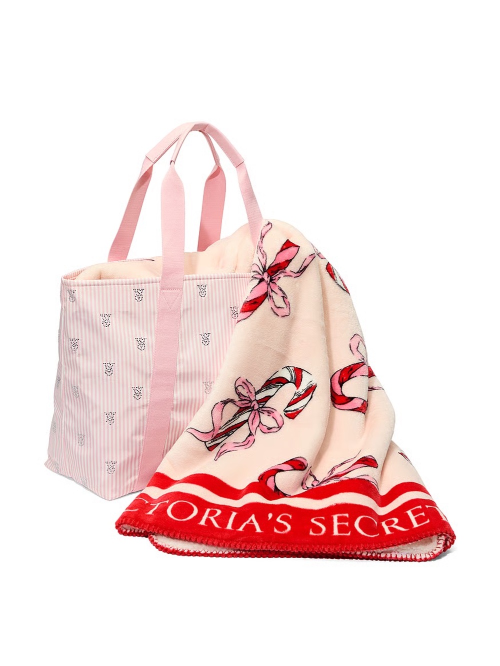 Victoria’s Secret Tote & Blanket Set - NEW